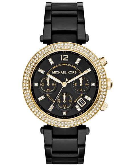 best womens michael kors watch|michael kors watch women black.